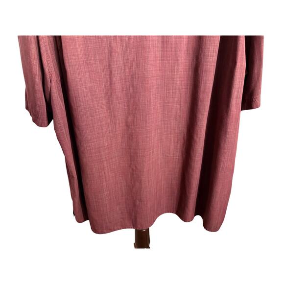 Men’s REI Button Up Shirt Size XXL Burgundy Outdoor Hiking - Picture 9 of 10